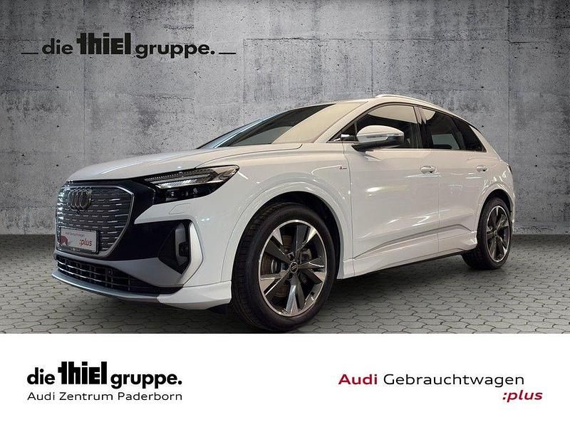 Gebraucht Audi Q4 e-tron S-Line 210 kW (286 PS) 2024 Weiß SUV