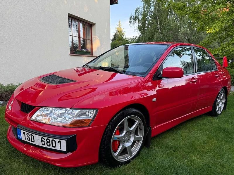 Second-hand Mitsubishi Lancer Evolution 265 CP (194 kW) 2006 Roșu Berlinǎ