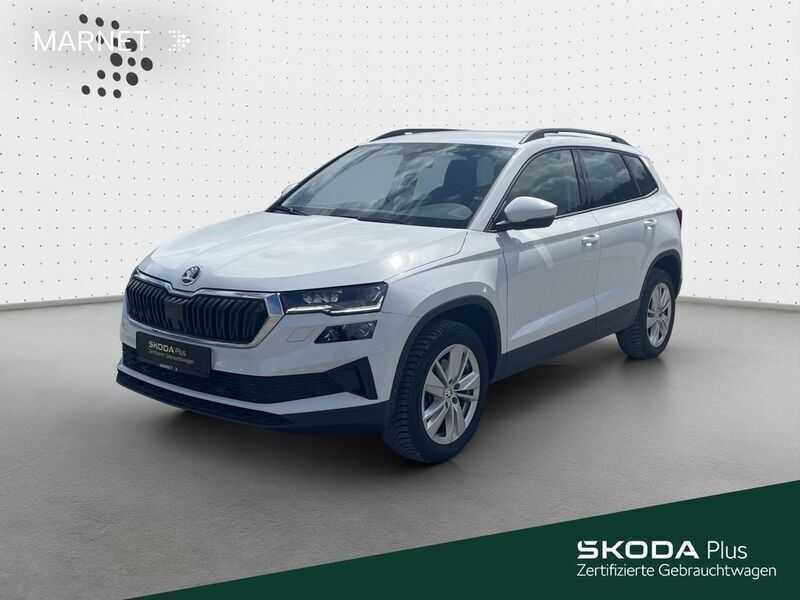 Moonweiß perleffekt Gebraucht 2024 Skoda Karoq Selection SUV | 29.690 € (Guter Preis) - Bild 1/4