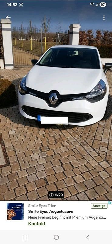 Gebraucht Renault Clio IV 65 PS (47 kW) 2015 Weiß Kleinwagen