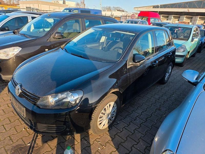 Gebraucht VW Golf VI Comfortline 122 PS (89 kW) 2011 Schwarz Kleinwagen