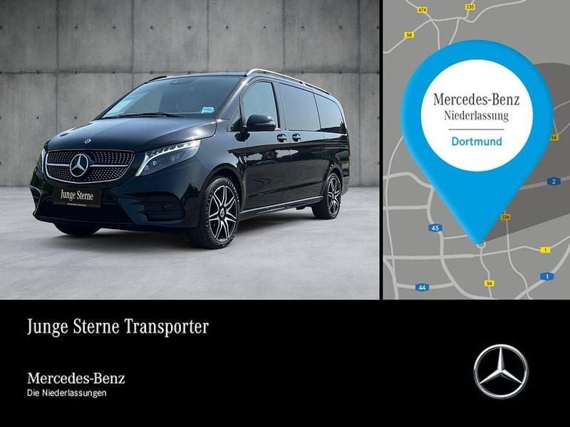 Schwarz Gebraucht 2024 Mercedes V300 Avantgarde Van / Kleinbus | 74.980 € (Teuer) - Bild 1/4