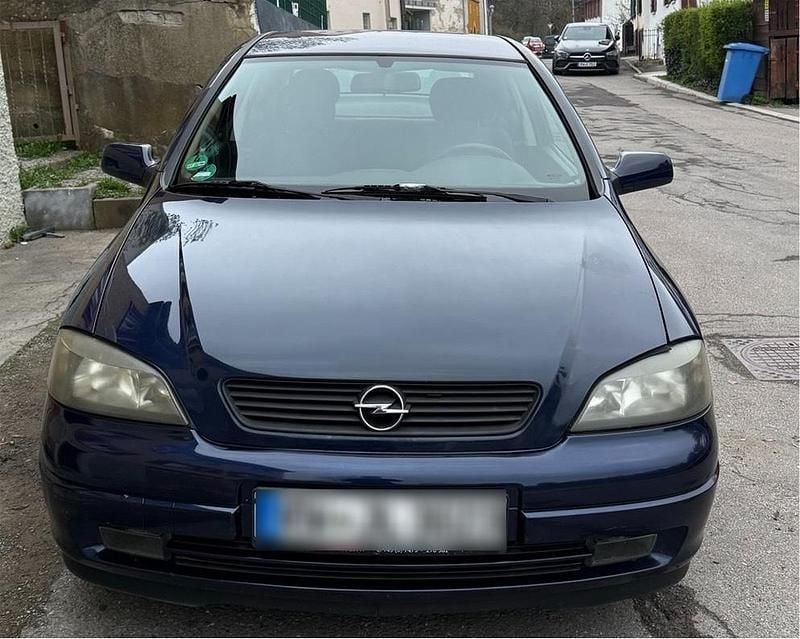 Gebraucht Opel Astra 75 PS (55 kW) 1999 Blau Coupé