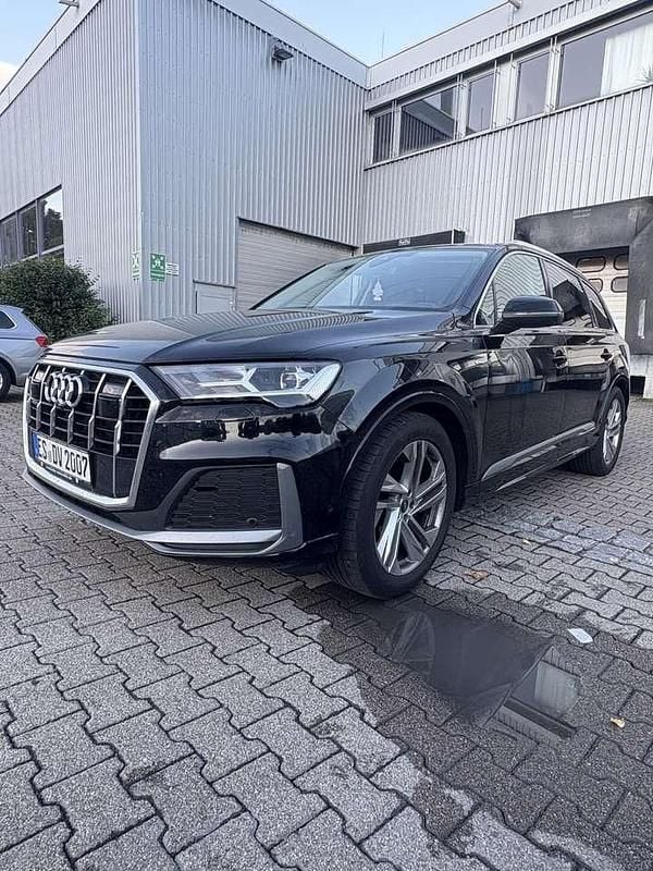 Schwarz Gebraucht 2022 Audi Q7 S-Line SUV | 53.800 € - Bild 1/4