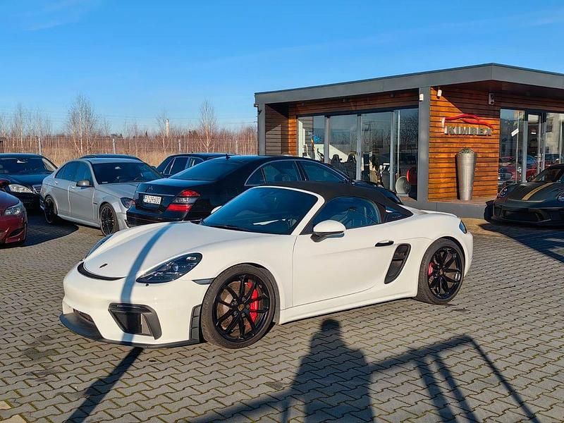 Gebraucht Porsche 718 Spyder 420 PS (308 kW) 2020 Weiß Cabrio
