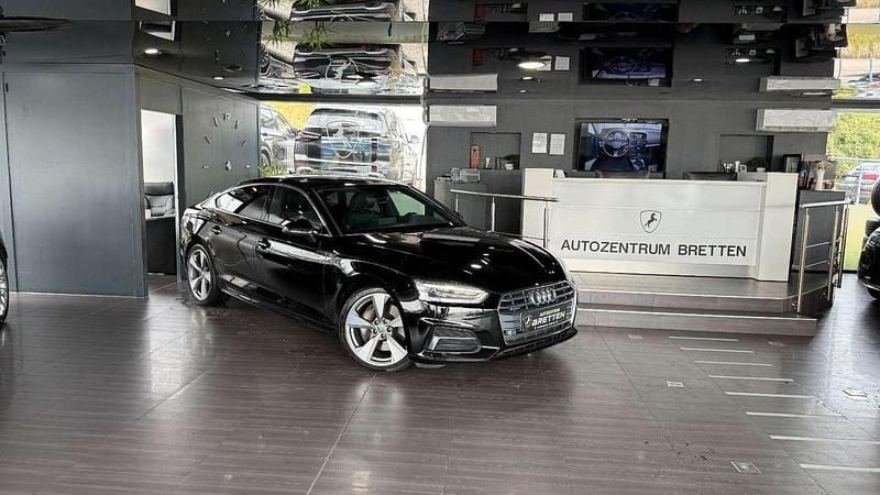 Gebraucht Audi A5 Sportback S-Line 231 PS (169 kW) 2019 Schwarz Kleinwagen