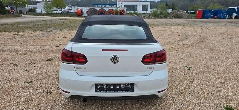 Gebraucht VW Golf Cabriolet Basis 105 PS (77 kW) 2012 Weiß Cabrio