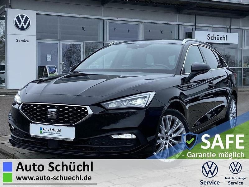 Mitternachtsschwarz metallic Gebraucht 2023 Seat Leon ST XCELLENCE Kombi | 23.758 € (Fairer Preis) - Bild 1/4