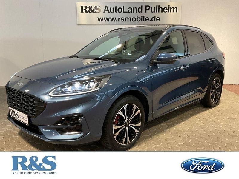 Blau Gebraucht 2021 Ford Kuga ST-Line X SUV | 25.890 € (Fairer Preis) - Bild 1/4