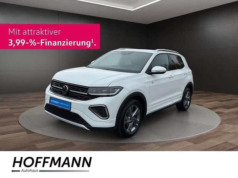 Weiß Gebraucht 2024 VW T-Cross R-line SUV | 25.990 € (Fairer Preis) - Bild 1/3