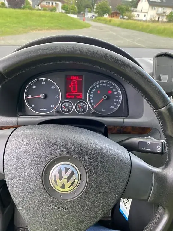 Gebraucht VW Touran 105 PS (77 kW) 2007 Schwarz Van / Kleinbus