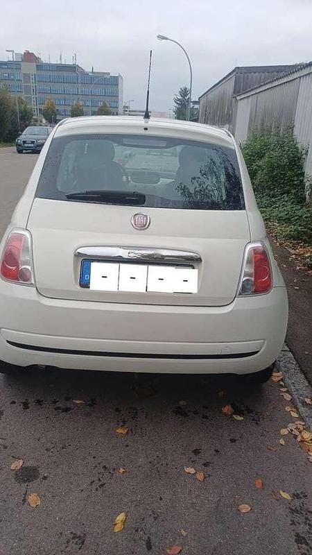 Gebraucht Fiat 500 Pop 69 PS (50 kW) 2011 Weiß Kleinwagen