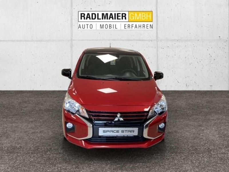 Amarena rot / piano schwarz Gebraucht 2024 Mitsubishi Space Star Select+ Kleinwagen | 17.790 € (Etwas zu teuer) - Bild 1/4