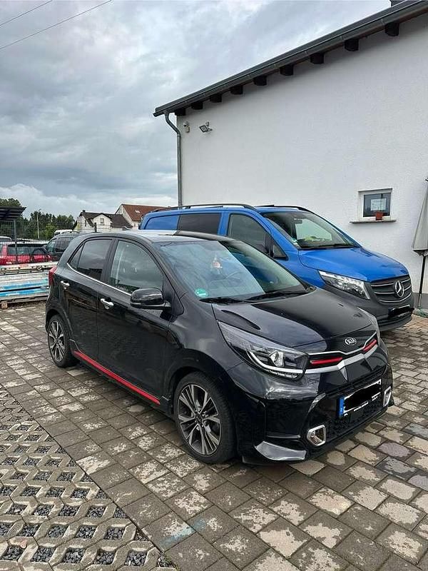 Schwarz Gebraucht 2021 Kia Picanto GT-Line Kleinwagen | 15.800 € (Fairer Preis) - Bild 1/4