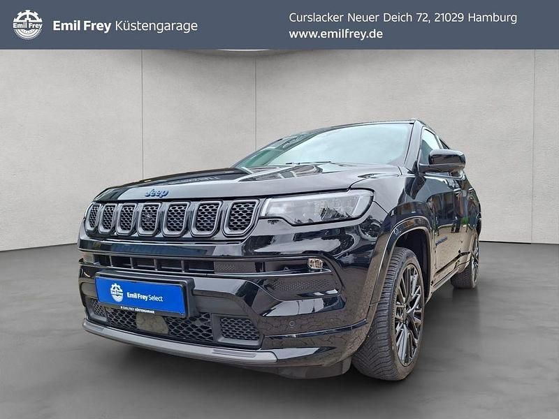 Schwarz Gebraucht 2022 Jeep Compass SUV | 23.430 € (Superpreis) - Bild 1/4