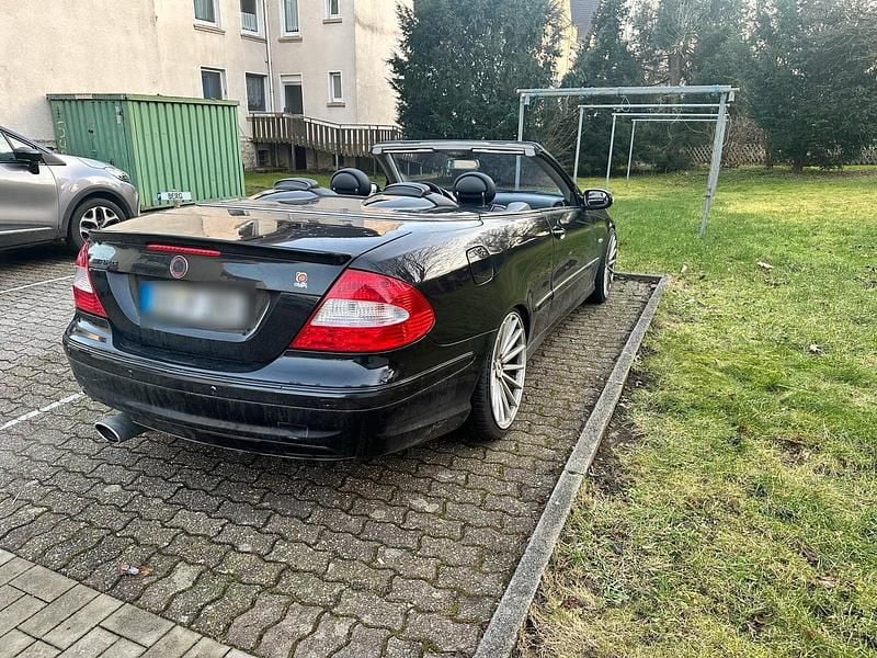 Gebraucht Mercedes CLK500 306 PS (225 kW) 2004 Schwarz Cabrio