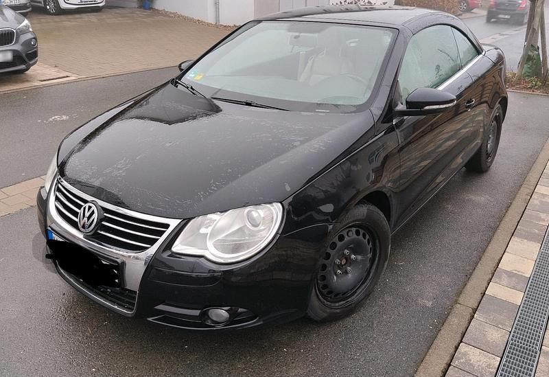 Brugt VW Eos 160 HK (117 kW) 2009 Sort Cabriolet