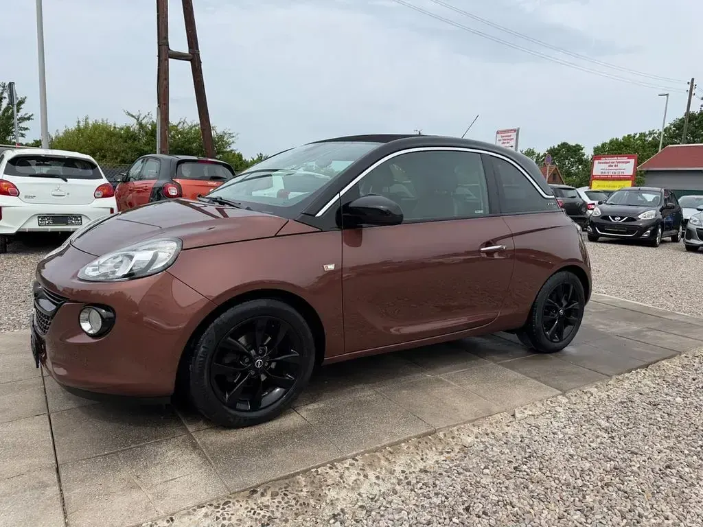 Gebraucht Opel Adam Open Air 101 PS (74 kW) 2017 Brownian rhapsody/truffle brow Kleinwagen