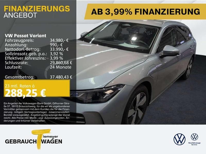 Silber Gebraucht 2025 VW Passat Business Kombi | 34.980 € (Guter Preis) - Bild 1/3