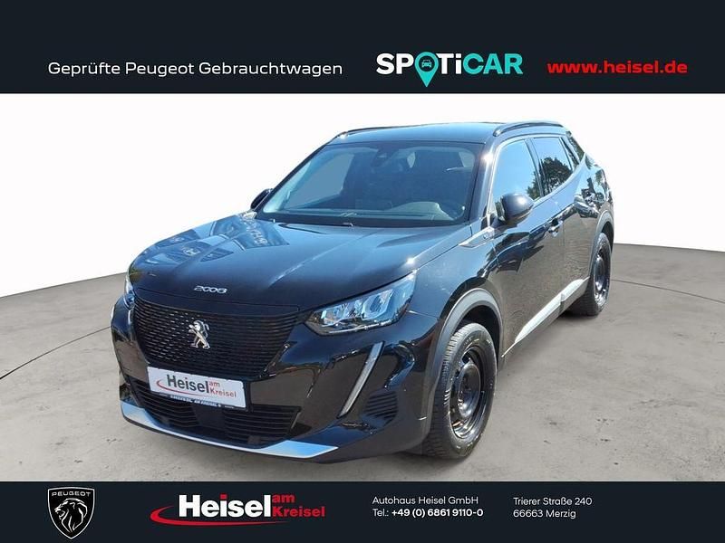 Schwarz Gebraucht 2021 Peugeot e-2008 Allure SUV | 18.860 € (Fairer Preis) - Bild 1/4