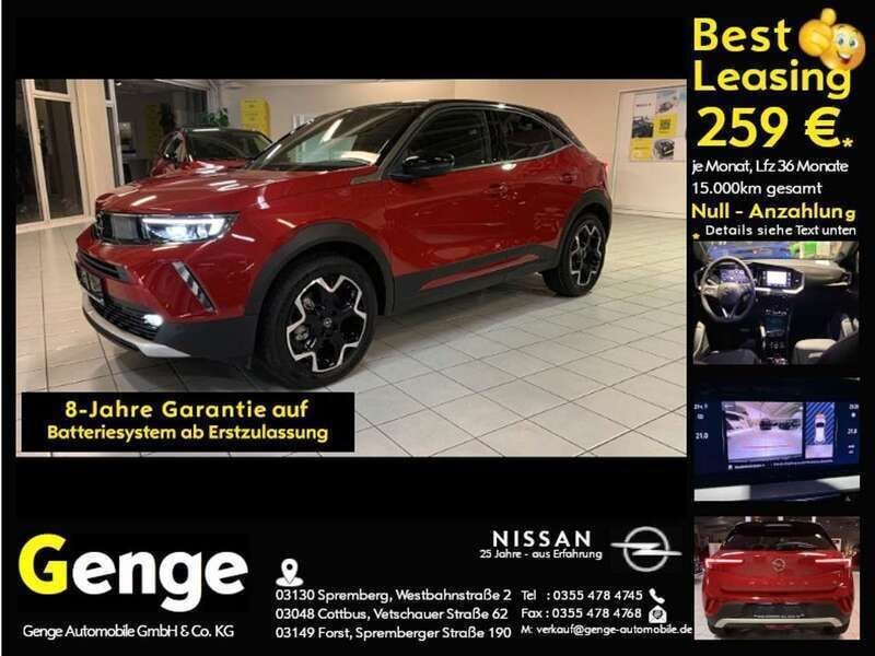 Gebraucht Opel Mokka-e Ultimate 100 kW (136 PS) 2023 Power rot SUV
