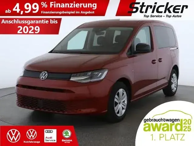 Gebraucht VW Caddy 102 PS (75 kW) 2024 Fortanarot metallic Van / Kleinbus