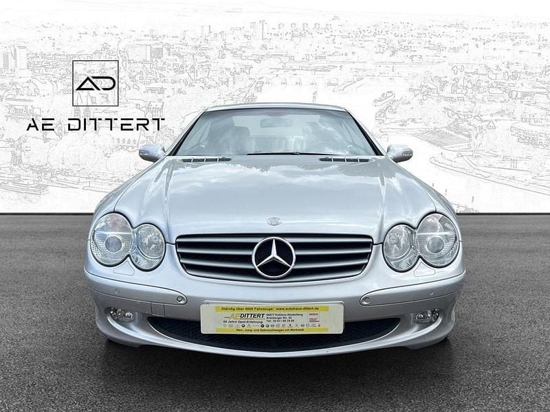Gebraucht Mercedes SL500 306 PS (225 kW) 2001 Silber Cabrio