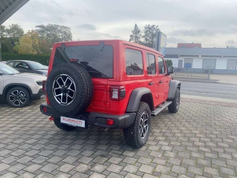 Gebraucht Jeep Wrangler Rubicon 272 PS (200 kW) 2024 Firecracker red (rot) SUV