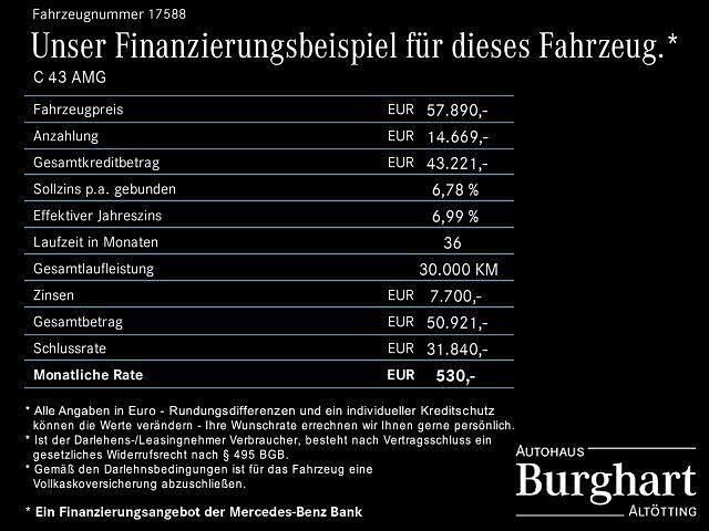 Manufaktur lack manufaktur opa Gebraucht 2023 Mercedes C43 AMG AMG Kombi | 57.890 € (Fairer Preis) - Bild 1/1