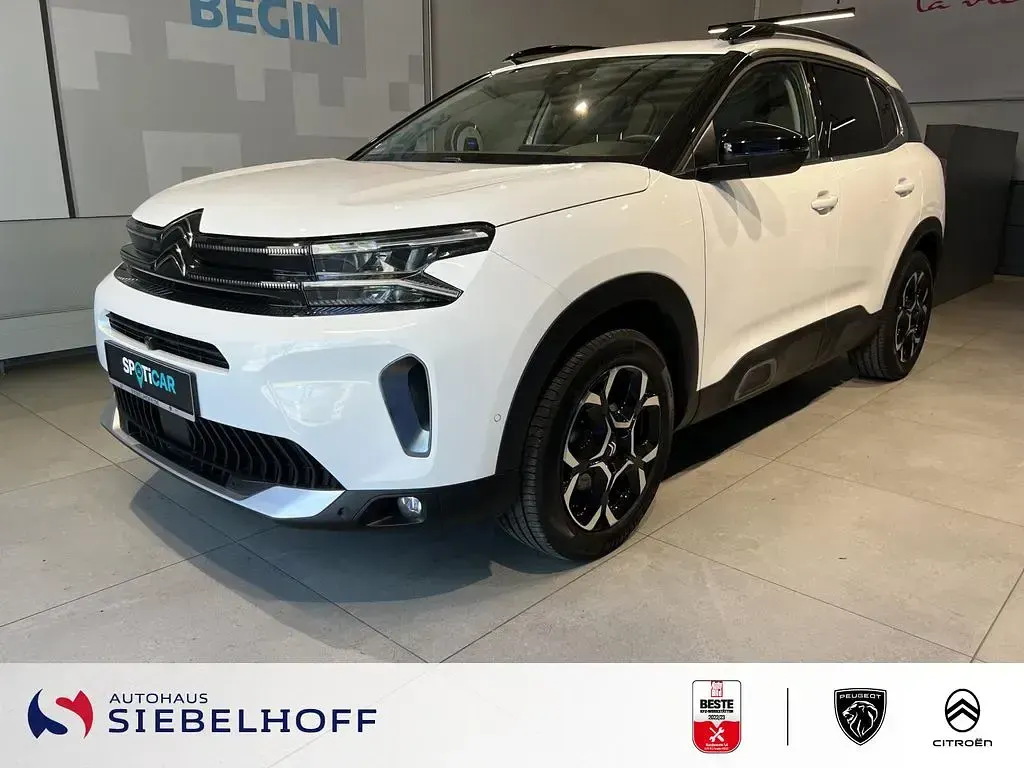 Gebraucht Citroën C5 Aircross PureTech 131 PS (96 kW) 2023 Weiß SUV