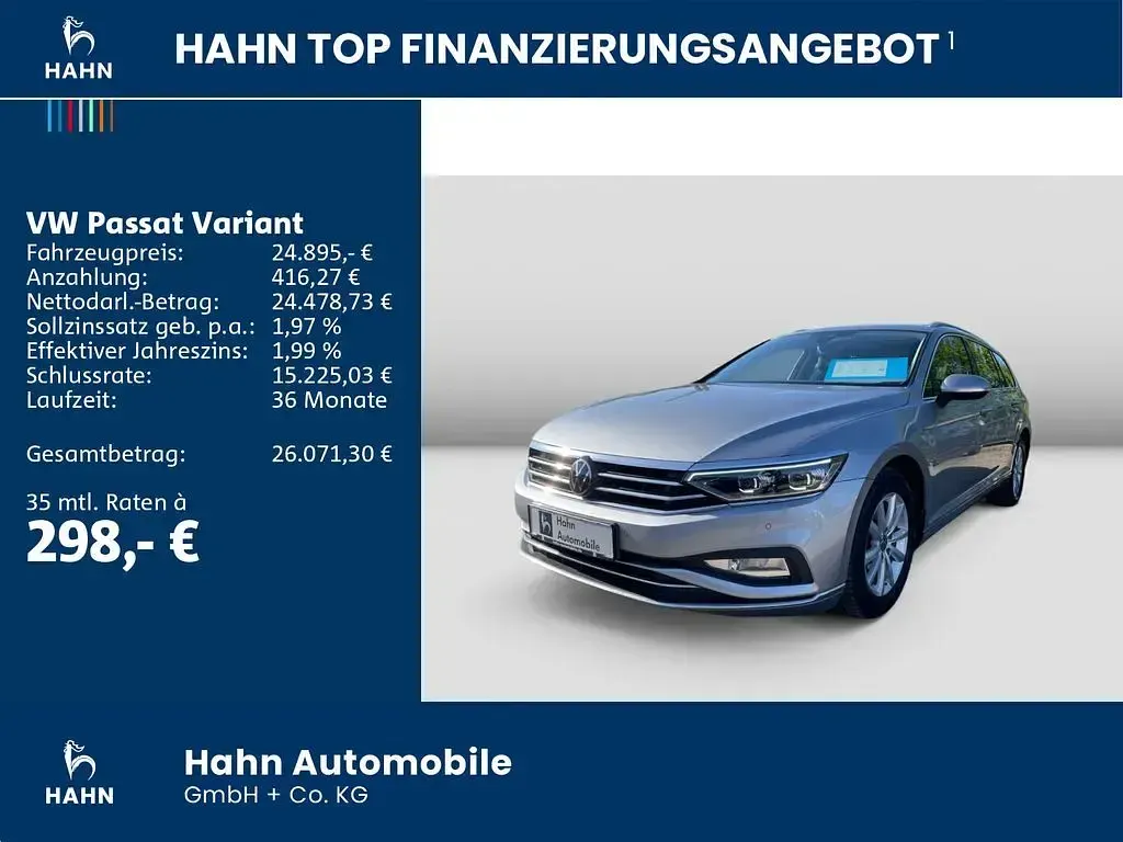 Gebraucht VW Passat Elegance 200 PS (147 kW) 2023 Pyritsilber metallic Kombi