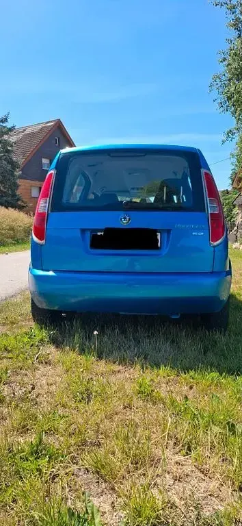 Gebraucht Skoda Roomster 86 PS (63 kW) 2010 Blau Van / Kleinbus