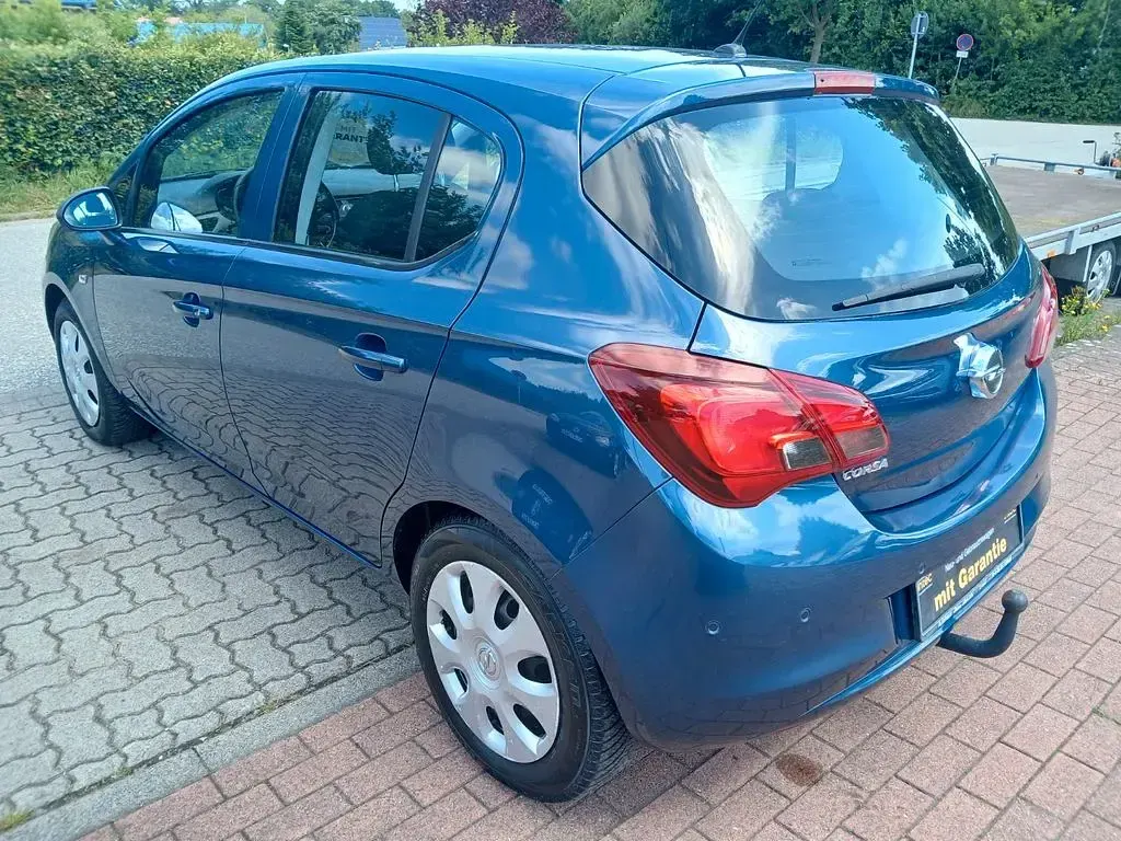 Gebraucht Opel Corsa Edition 90 PS (66 kW) 2016 Blau Kleinwagen