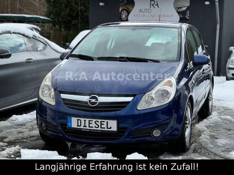 Gebraucht Opel Corsa Edition 75 PS (55 kW) 2007 Blau Kleinwagen