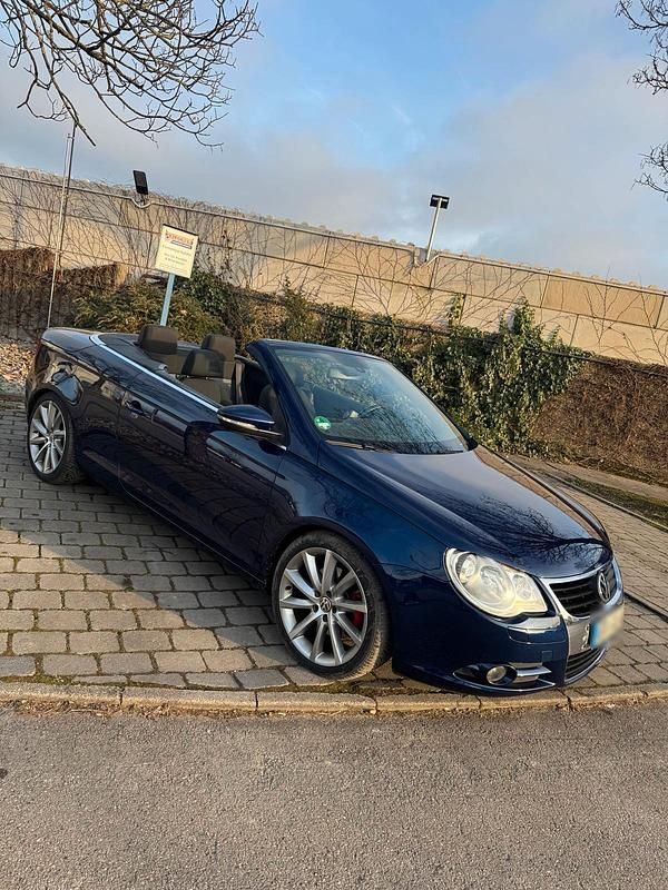 Gebraucht VW Eos 200 PS (147 kW) 2009 Blau Cabrio