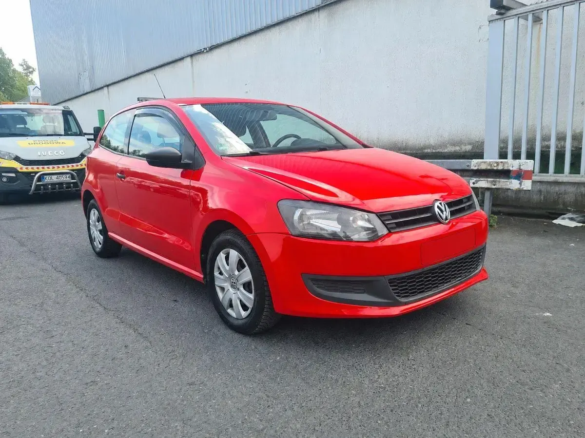 Brugt VW Polo Trendline 60 HK (44 kW) 2012 Rød Hatchback