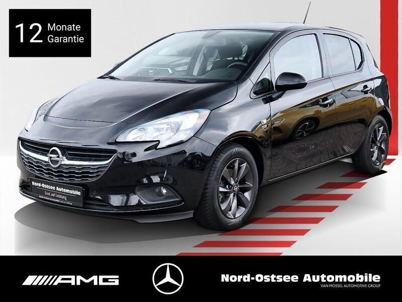 Schwarz Gebraucht 2019 Opel Corsa Limousine | 13.890 € (Fairer Preis) - Bild 1/4