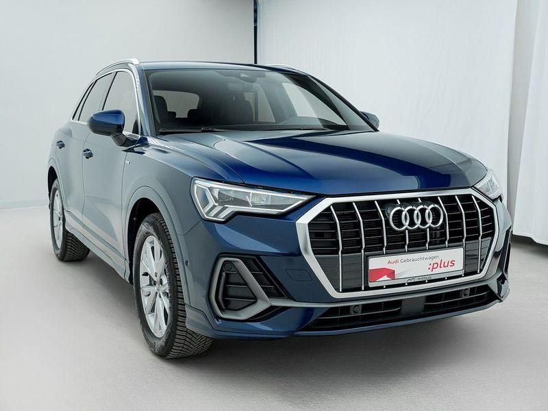 Gebraucht Audi Q3 S-Line 150 PS (110 kW) 2022 Navarrablau metallic SUV