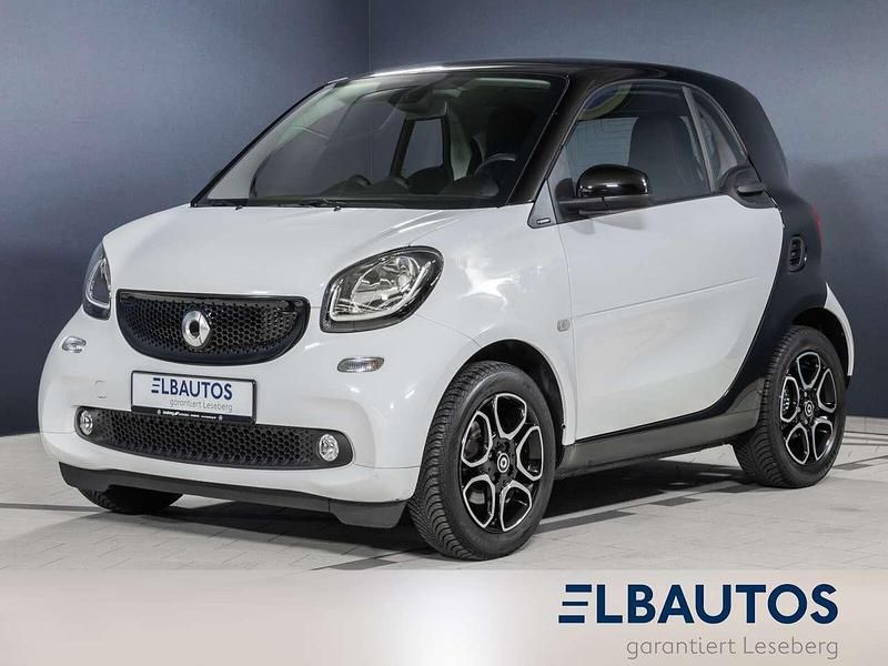 Weiß Gebraucht 2017 Smart ForTwo Coupé Prime Coupé | 14.650 € (Fairer Preis) - Bild 1/4