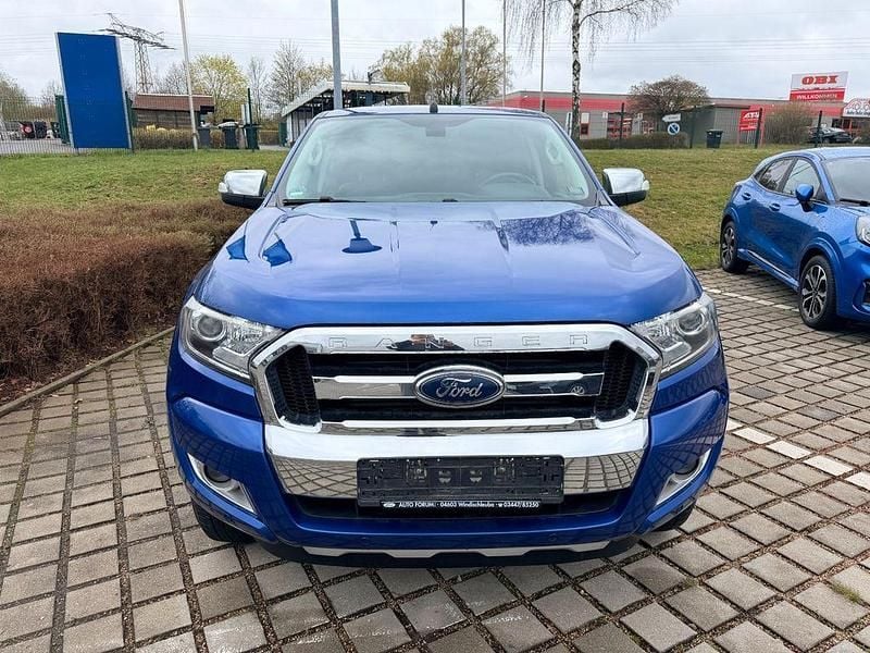 Gebraucht Ford Ranger Limited 200 PS (147 kW) 2018 Blau Pickup