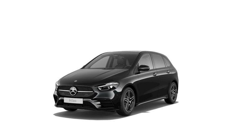 Schwarz Gebraucht 2024 Mercedes B200 AMG Line Premium Van / Kleinbus | 40.490 € (Teuer) - Bild 1/4