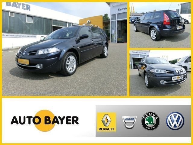Blau Gebraucht 2009 Renault Mégane GrandTour Kombi | 9.990 € - Bild 1/4