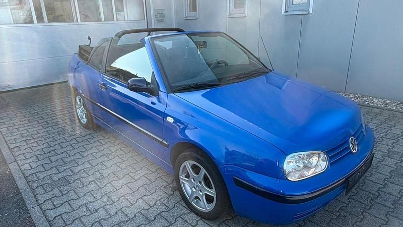 Gebraucht VW Golf Edition 75 PS (55 kW) 1998 Blau Cabrio