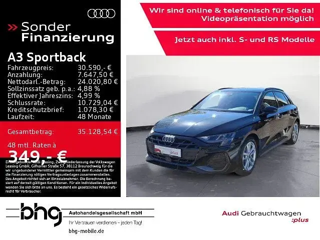 Gebraucht Audi A3 S-Line 150 PS (110 kW) 2025 Kombi