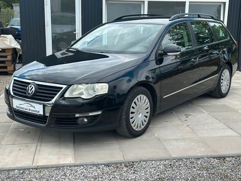 Schwarz Gebraucht 2008 VW Passat Sportline Kombi | 2.290 € (Guter Preis) - Bild 1/4