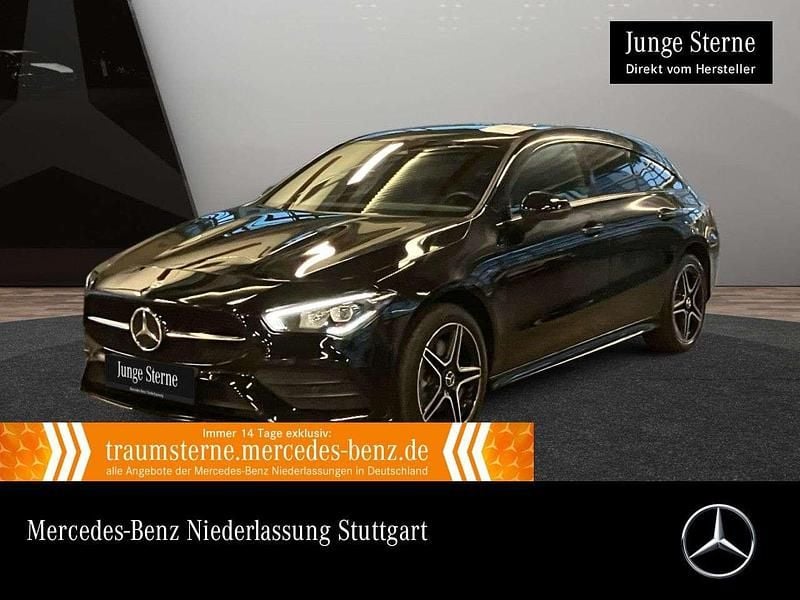 Nachtschwarz Gebraucht 2020 Mercedes E250 AMG Kombi | 25.890 € (Fairer Preis) - Bild 1/3