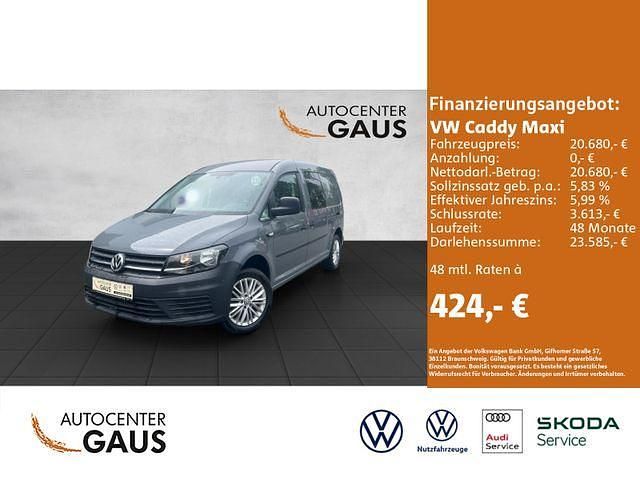 Grau Gebraucht 2019 VW Caddy Maxi Van / Kleinbus | 20.680 € (Fairer Preis) - Bild 1/4