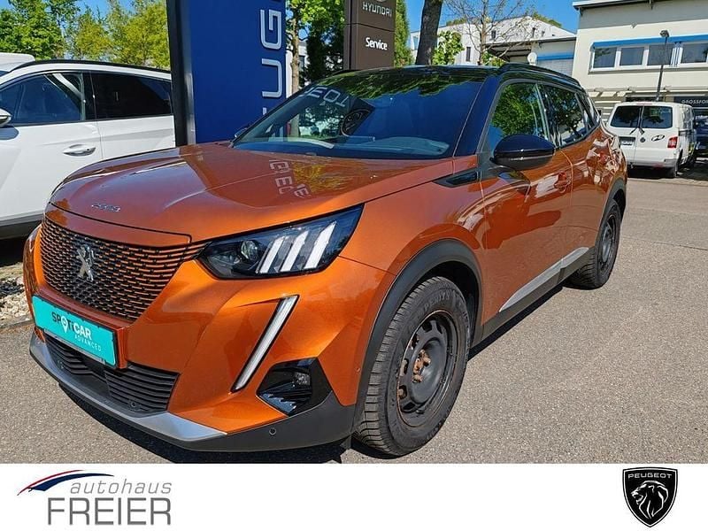 Orange Gebraucht 2021 Peugeot e-2008 GT SUV | 15.990 € (Fairer Preis) - Bild 1/4