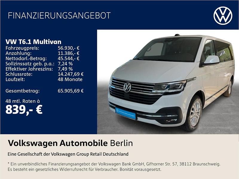 Brugt VW Multivan Generation Six 204 HK (150 kW) 2022 MPV
