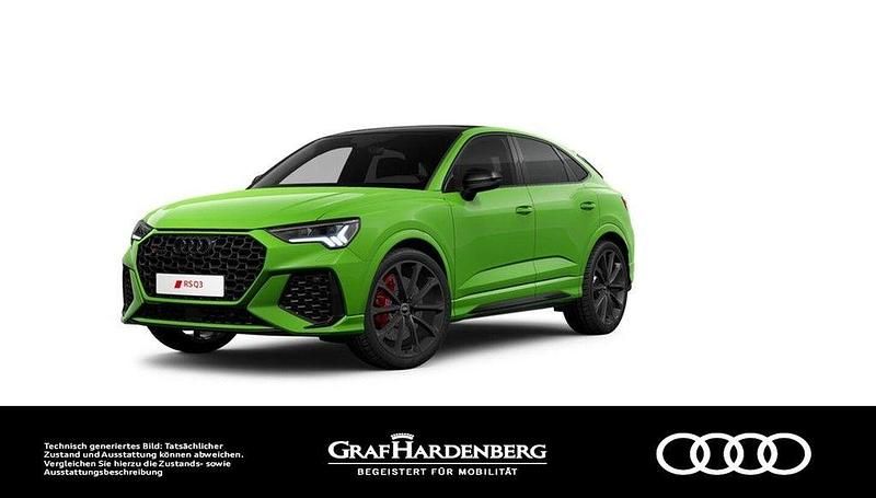 Grün Gebraucht 2021 Audi RS Q3 Sportback Ambiente SUV | 48.880 € (Fairer Preis) - Bild 1/4